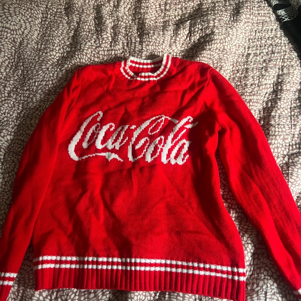 Vintage (1980s) Coca-Cola Red Sweater